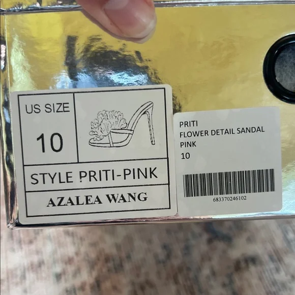 Azalea Wang Peach Blossom Heels - Picture 5 of 6